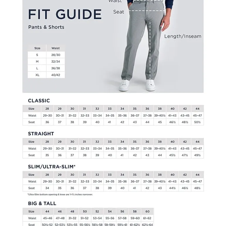 Haggar Modern Stretch Herringbone Mens Regular Fit Flat Front Pant