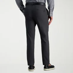 Haggar Modern Stretch Herringbone Mens Regular Fit Flat Front Pant