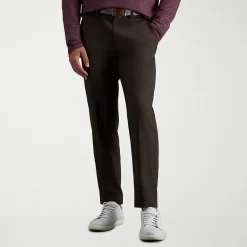 Haggar Modern Stretch Herringbone Mens Regular Fit Flat Front Pant