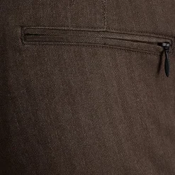 Haggar Modern Stretch Herringbone Mens Regular Fit Flat Front Pant