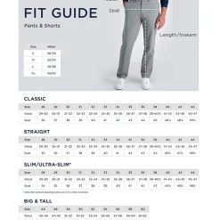 Haggar Modern Stretch Herringbone Mens Regular Fit Flat Front Pant