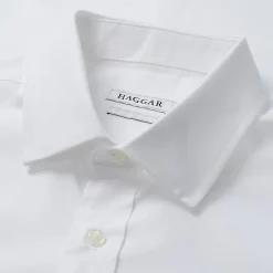 Haggar Premium Comfort Big and Tall Mens Classic Fit Easy Care Stretch Fabric Long Sleeve Dress Shirt