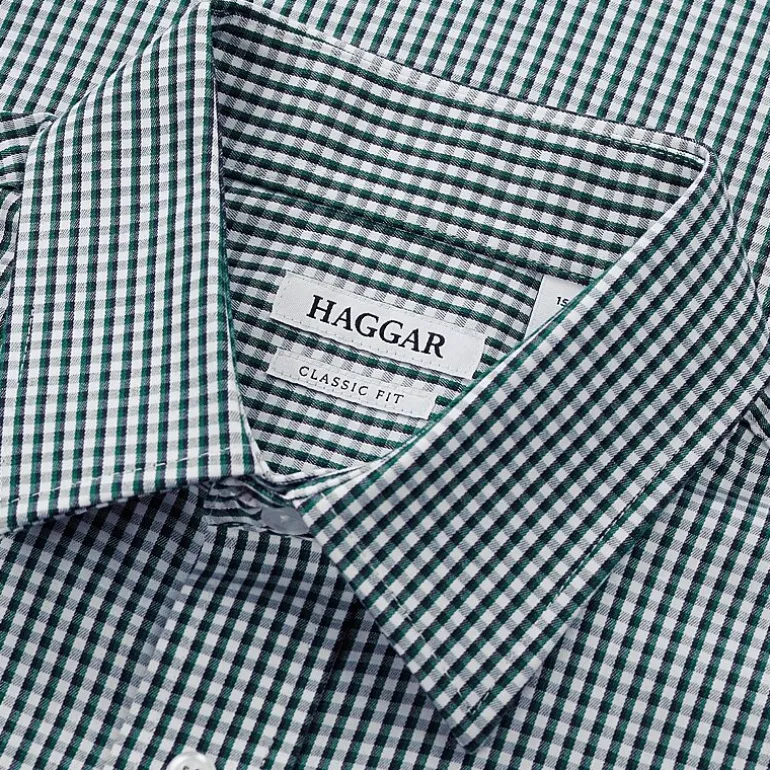 Haggar Premium Comfort Mens Classic Fit Easy Care Long Sleeve Dress Shirt