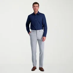 Haggar Premium Comfort Mens Classic Fit Easy Care Long Sleeve Dress Shirt
