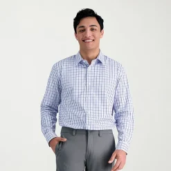 Haggar Premium Comfort Mens Classic Fit Easy Care Long Sleeve Dress Shirt