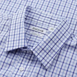 Haggar Premium Comfort Mens Classic Fit Easy Care Long Sleeve Dress Shirt