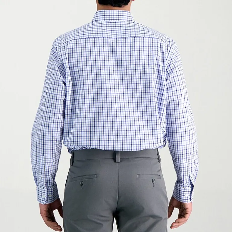 Haggar Premium Comfort Mens Classic Fit Easy Care Long Sleeve Dress Shirt
