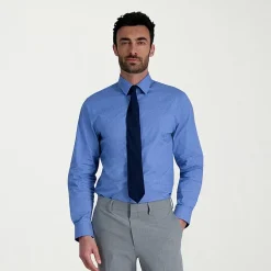 Haggar Premium Comfort Mens Classic Fit Easy Care Long Sleeve Dress Shirt