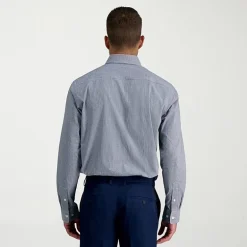 Haggar Premium Comfort Mens Classic Fit Easy Care Long Sleeve Dress Shirt