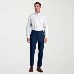 Haggar Premium Comfort Mens Classic Fit Easy Care Long Sleeve Dress Shirt