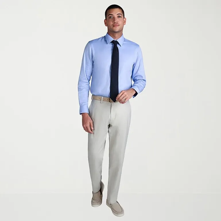 Haggar Premium Comfort Mens Classic Fit Easy Care Long Sleeve Dress Shirt