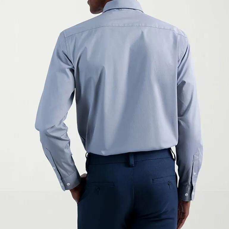 Haggar Premium Comfort Mens Classic Fit Easy Care Long Sleeve Dress Shirt