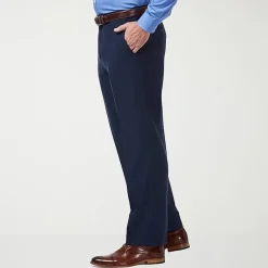 Haggar Premium Comfort Mens Classic Fit Dress Flat Front Pant