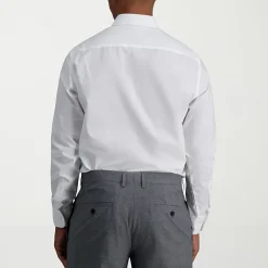 Haggar Premium Comfort Mens Slim Fit Long Sleeve Dress Shirt
