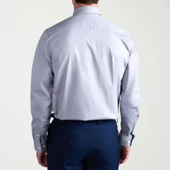 Haggar Premium Comfort Mens Slim Fit Long Sleeve Dress Shirt