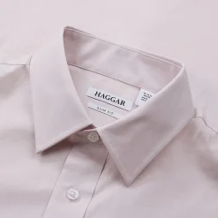 Haggar Premium Comfort Mens Slim Fit Long Sleeve Dress Shirt