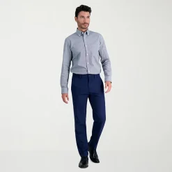 Haggar Premium Comfort Mens Slim Fit Easy Care Long Sleeve Dress Shirt