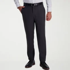 Haggar Premium Comfort Mens Straight Fit Dress Flat Front Pant