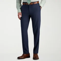 Haggar Premium Comfort Mens Slim Fit Dress Flat Front Pant