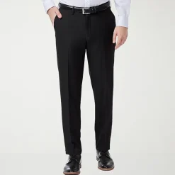 Haggar Premium Comfort Mens Slim Fit Dress Flat Front Pant