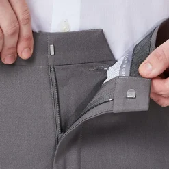 Haggar Premium Comfort Mens Slim Fit Dress Flat Front Pant