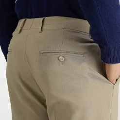 Haggar Premium Comfort Mens Slim Fit Dress Flat Front Pant
