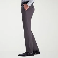 Haggar Premium Comfort Mens Slim Fit Dress Flat Front Pant