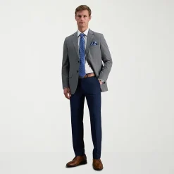 Haggar Premium Comfort Mens Slim Fit Dress Flat Front Pant