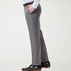 Haggar Premium Comfort Mens Slim Fit Dress Flat Front Pant