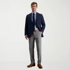 Haggar Premium Comfort Mens Slim Fit Dress Flat Front Pant