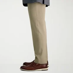 Haggar Premium Comfort Mens Slim Fit Dress Flat Front Pant
