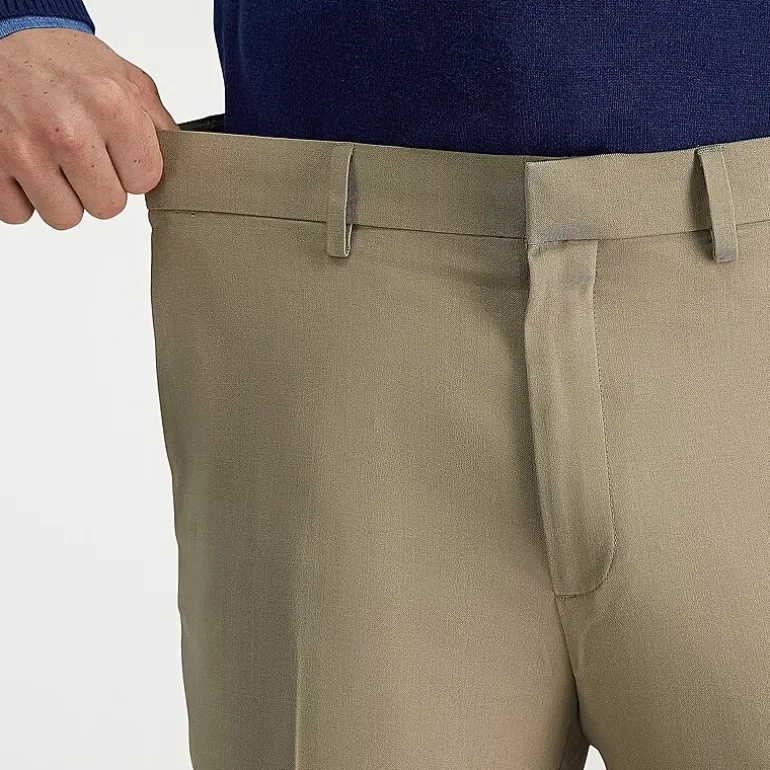 Haggar Premium Comfort Mens Slim Fit Dress Flat Front Pant