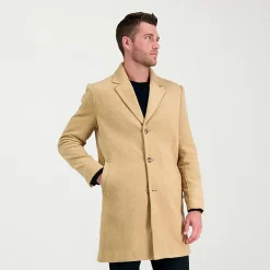 Haggar Premium Mens Lightweight Topcoat Coat