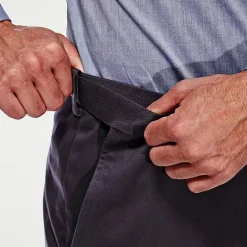Haggar Premium No Iron Khaki Mens Classic Fit Flat Front Pant