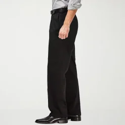 Haggar Premium No Iron Khaki Mens Classic Fit Flat Front Pant