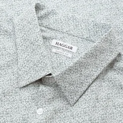 Haggar Smart Wash Big and Tall Mens Classic Fit Easy Care Long Sleeve Dress Shirt