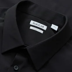 Haggar Smart Wash Big and Tall Mens Classic Fit Easy Care Long Sleeve Dress Shirt