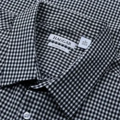 Haggar Smart Wash Big and Tall Mens Classic Fit Easy Care Long Sleeve Dress Shirt