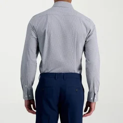 Haggar Smart Wash Mens Slim Fit Easy Care Long Sleeve Dress Shirt