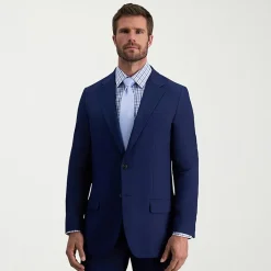 Haggar Smart Wash Premium Mens Stretch Fabric Classic Fit Suit Jacket