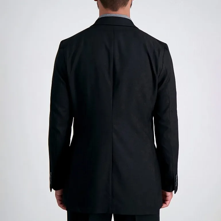 Haggar Smart Wash Premium Mens Stretch Fabric Classic Fit Suit Jacket