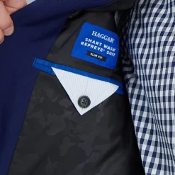 Haggar Smart Wash™ With Repreve Tech Suit™ Mens Stretch Fabric Slim Fit Suit Separates