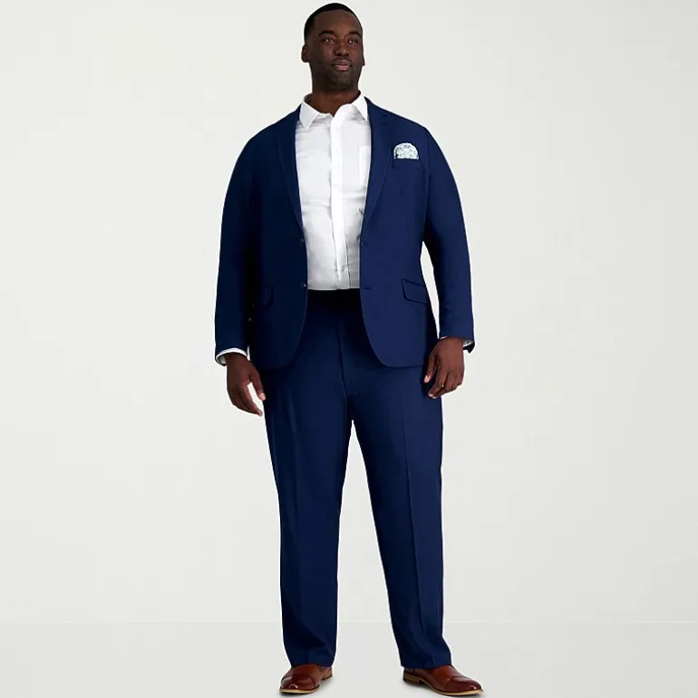 Haggar Smart Wash With Repreve Mens Classic Fit Big and Tall Suit Jacket