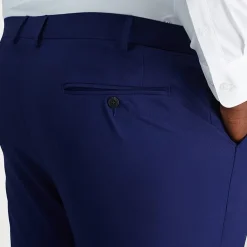 Haggar Smart Wash With Repreve Mens Big and Tall Classic Fit Flat Front Suit Pant
