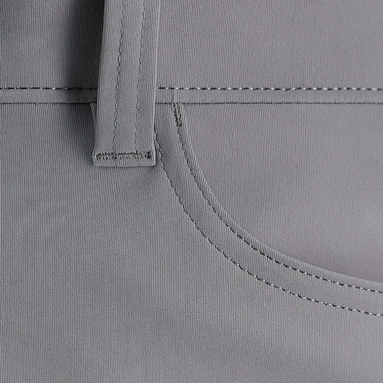 Haggar Sport Knit 5-Pocket Mens Straight Fit Flat Front Pant