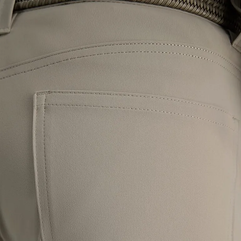 Haggar Sport Knit 5-Pocket Mens Straight Fit Flat Front Pant
