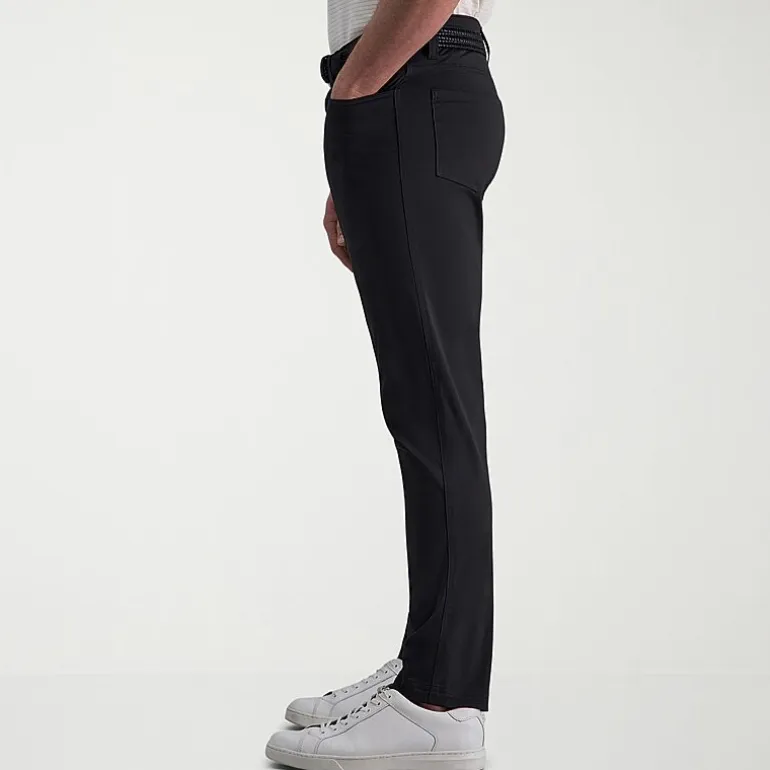 Haggar Sport Knit 5-Pocket Mens Straight Fit Flat Front Pant