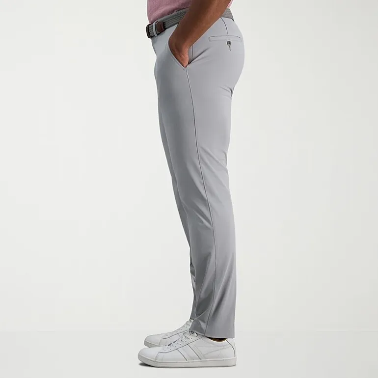 Haggar Sport Mens Athletic Fit Flat Front Pant