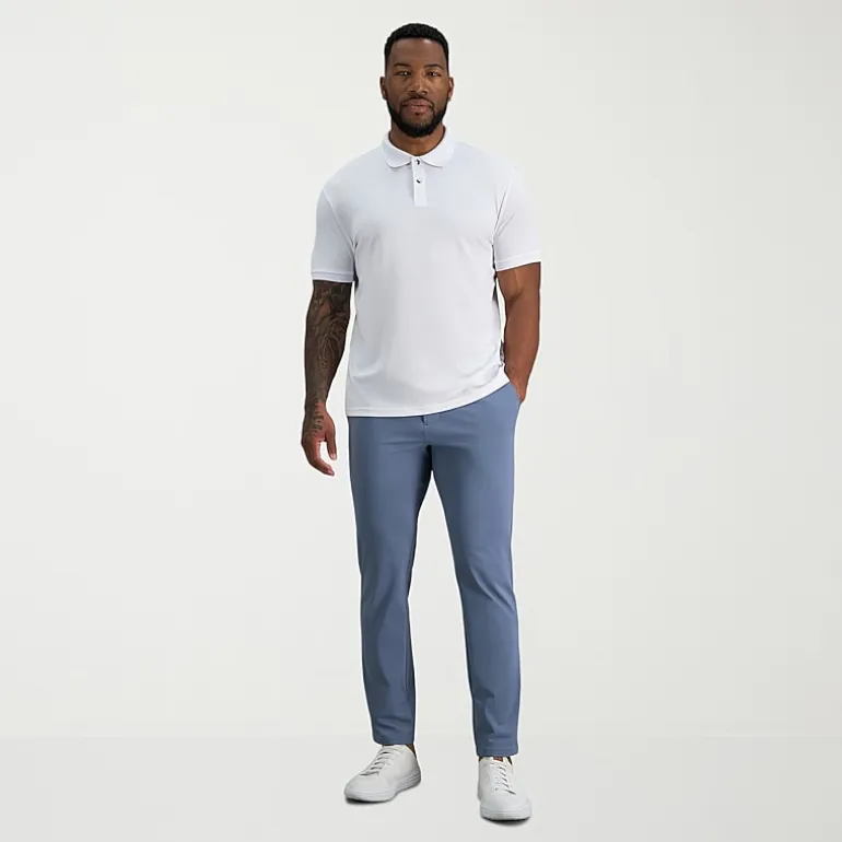 Haggar Sport Mens Athletic Fit Flat Front Pant