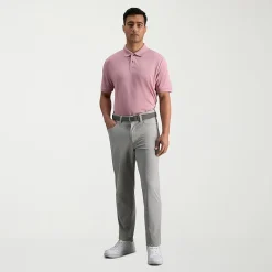 Haggar Sport Performance Nylon 5-Pocket Mens Straight Fit Flat Front Pant